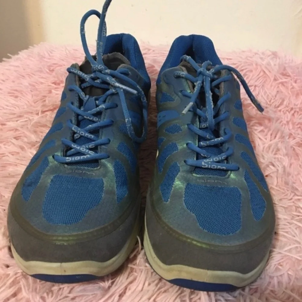 Ecco Performance Biom Women’s Running‎ Shoes Size 9.5 Blue&gray - Picture 4 of 11